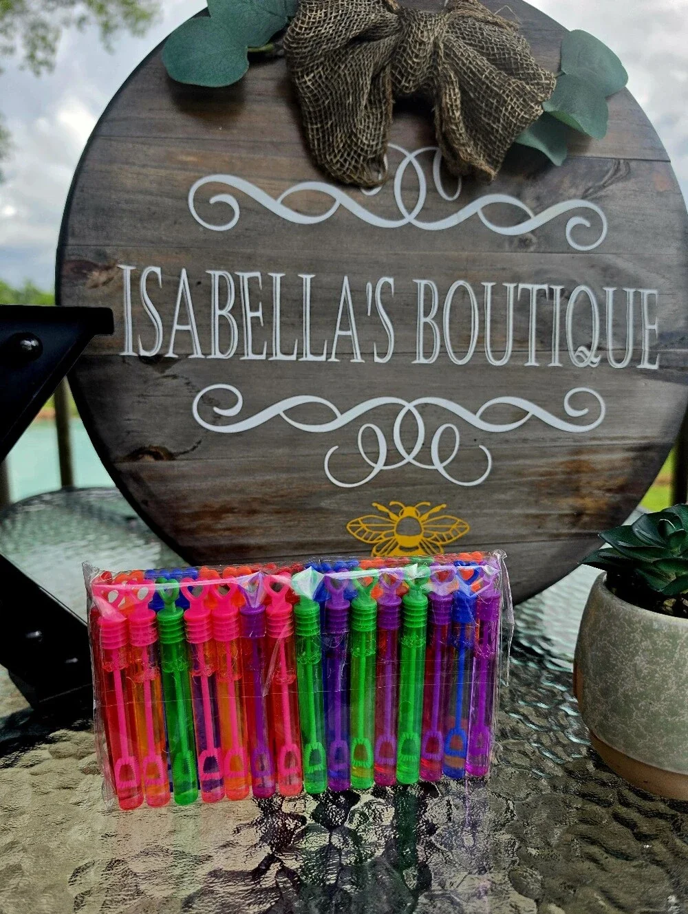 Party Bubble Wands